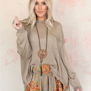 BNWT Three Bird Nest Billowy Day Sweater